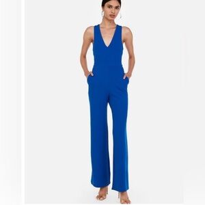 Deep Blue Express Jumpsuit